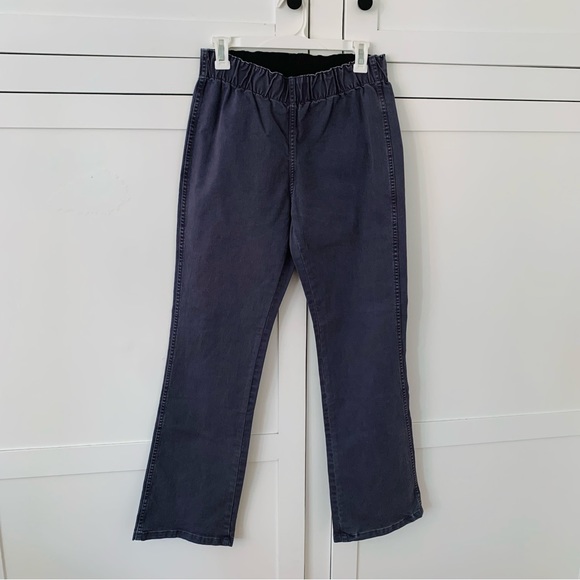 Soft Surroundings Gray Pull On Bootcut Pants Size Small